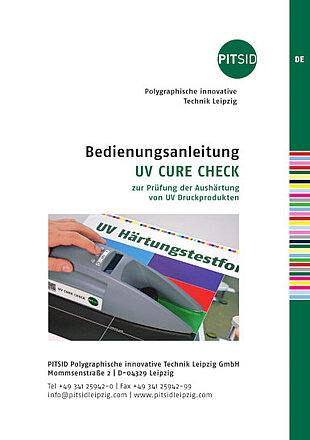 PDF-Download​​​​​​​ - UV CURE CHECK - Bedienungsanleitung