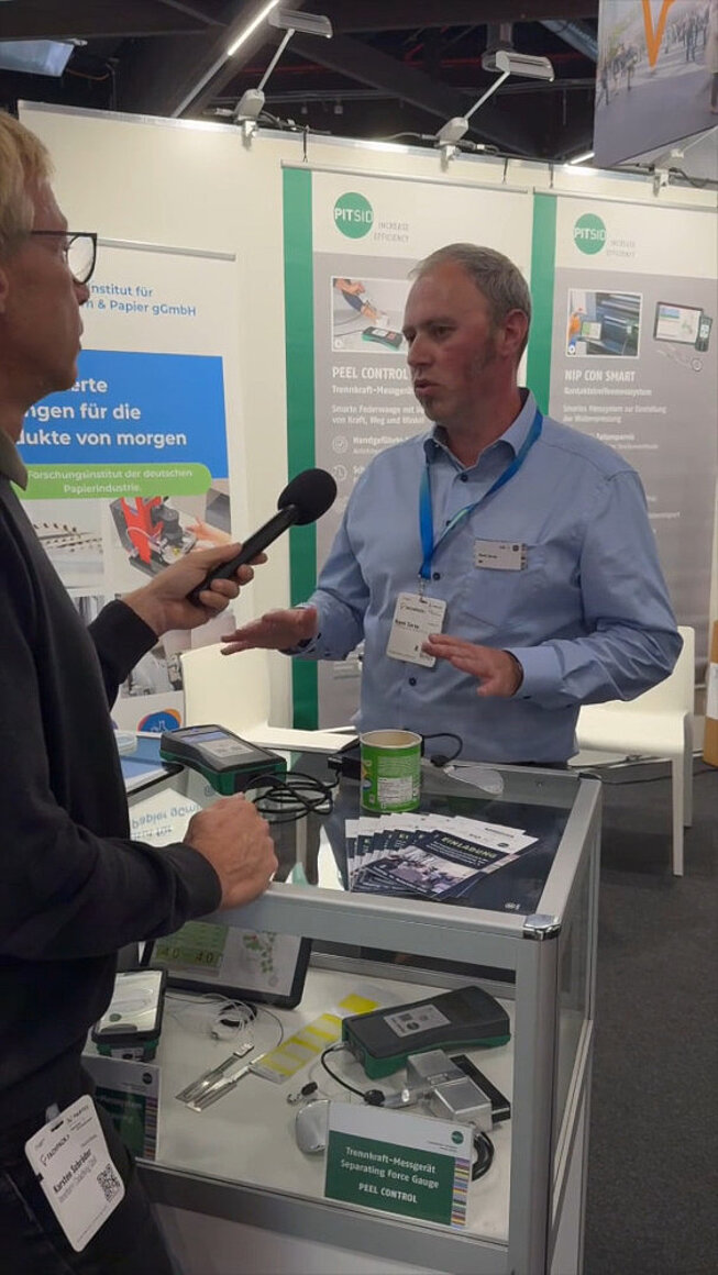 René Sarau stand den Fragen von Karsten Schröder Rede und Antwort FP25