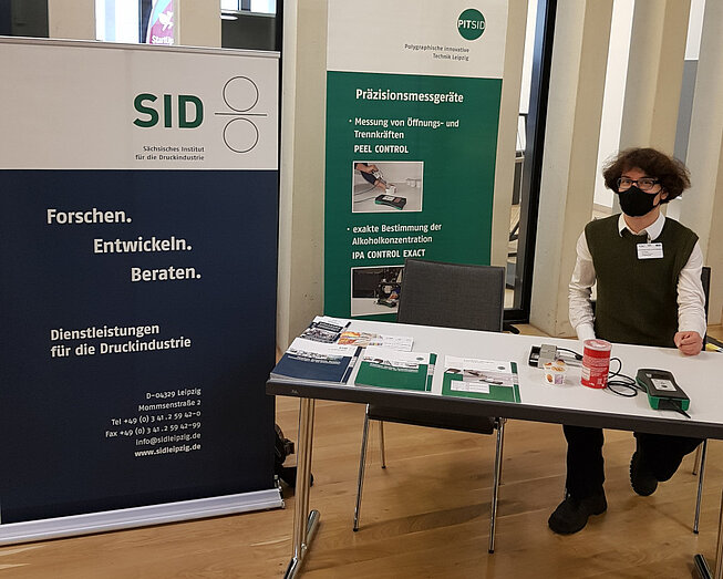 The common booth of SID and PITSID at Future Conference 2022