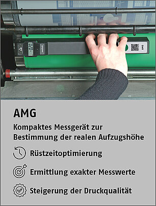 Produktfamilie des Aufzugs-Messgerätes AMG S, M, L