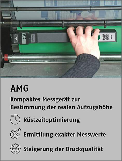 Produktfamilie des Aufzugs-Messgerätes AMG S, M, L