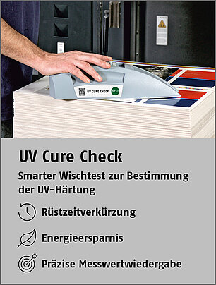 UV-Härtungs-Prüfgerät UV CURE CHECK