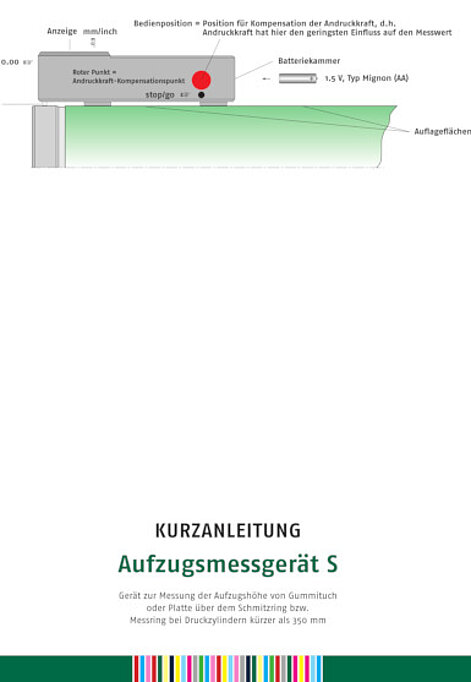 PDF-Download - Aufzugsmessgerät AMG S - Kurzanleitung