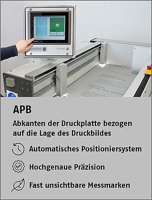 Automatische Druckplattenbiege APB
