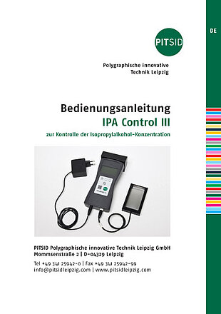 Download Bedienungsanleitung IPA CONTROL III