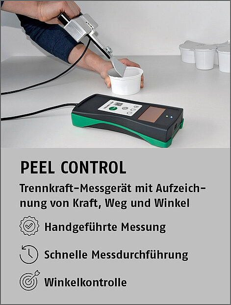 Trennkraft-Messgerät PEEL CONTROL