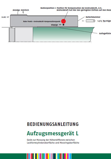 PDF-Download - Aufzugs-Messgerät AMG L - Bedienungsanleitung