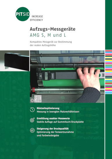 Aufzugsmessgerät S PITSID AMG für graphische Industrie 