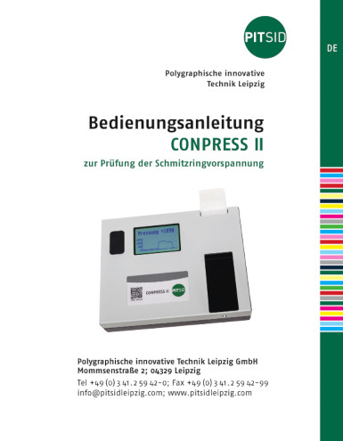 PDF-Download CONPRESS II - Bedienungsanleitung