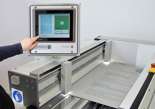 Automatische Druckplattenbiege APB